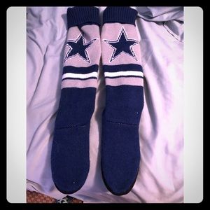 Dallas cowboys slipper boots